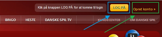 Opret konto på Danske Spil Opret konto på Danske Spil